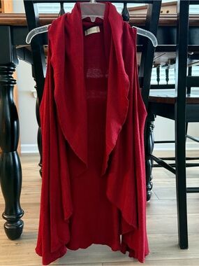 Altar'd State Red Knit Cardigan